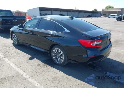 2021 Honda Accord Hybrid из США, поврежденный, VIN 1HGCV3F13MA017621